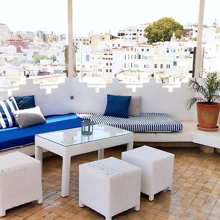Maison Medina, Terrasse Panoramique, Vue Mer 丹吉尔 外观 照片