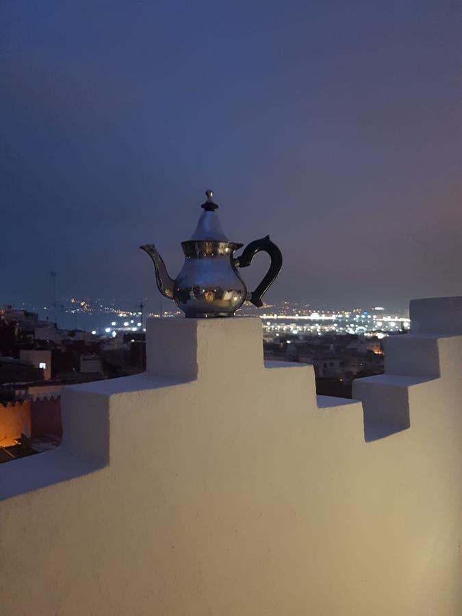 Maison Medina, Terrasse Panoramique, Vue Mer 丹吉尔 外观 照片