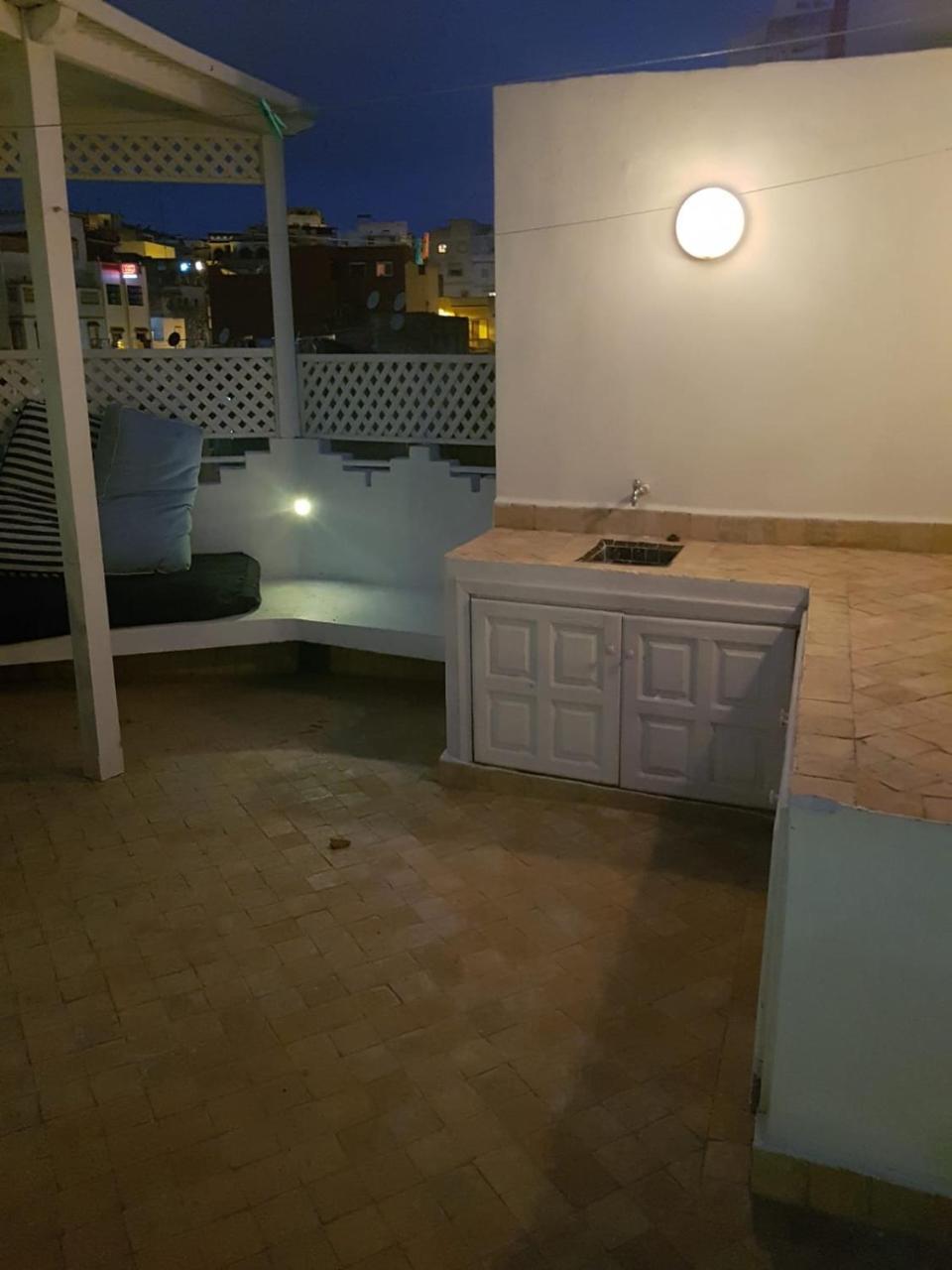 Maison Medina, Terrasse Panoramique, Vue Mer 丹吉尔 外观 照片